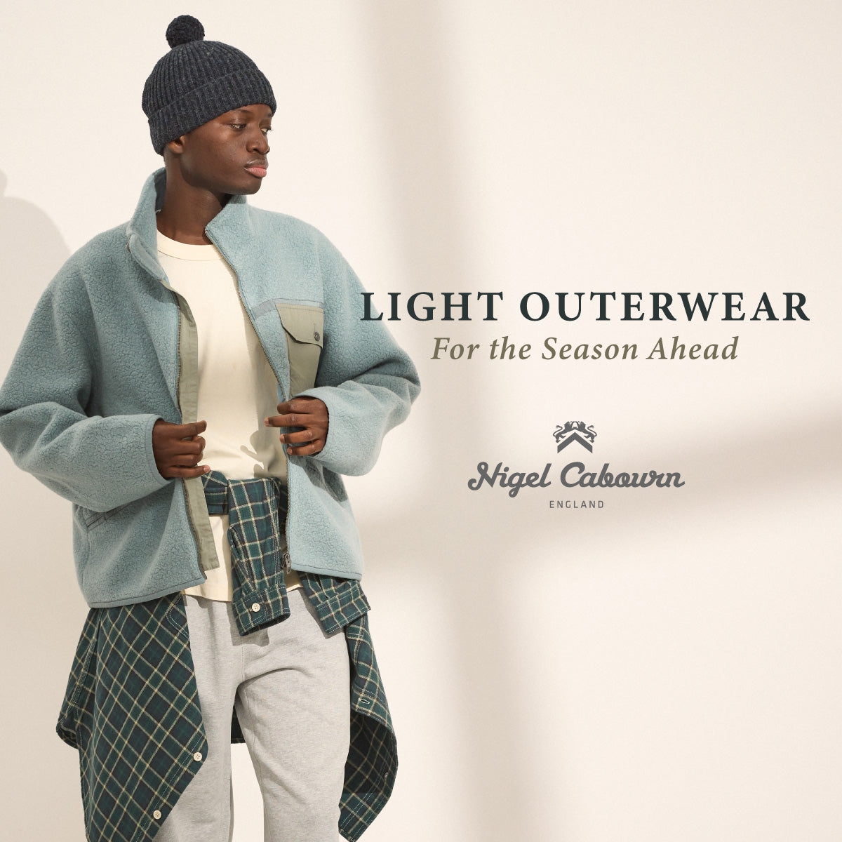 LIGHT OUTERWEAR - FOR THE SEASON AHEAD -