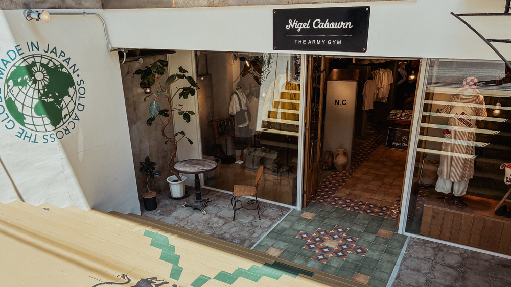 Nigel Cabourn THE ARMY GYM OSAKA MINAMIHORIE STORE