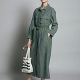 1960s JUNGLE FATIGUE DRESS