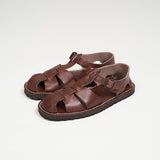 LEATHER GURKHA SANDAL
