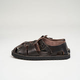LEATHER GURKHA SANDAL