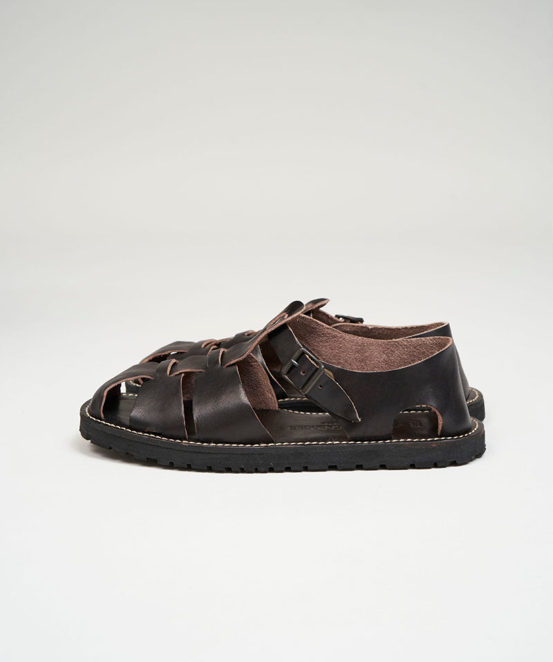 LEATHER GURKHA SANDAL