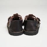 LEATHER GURKHA SANDAL