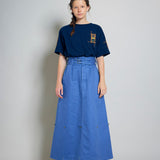 BOMBAY SKIRT COTTON HEMP