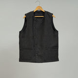 FARMER VEST ST DOUBLE CLOTH