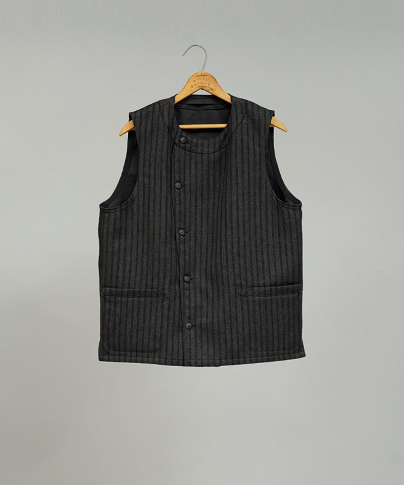 FARMER VEST ST DOUBLE CLOTH
