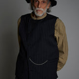 FARMER VEST ST DOUBLE CLOTH