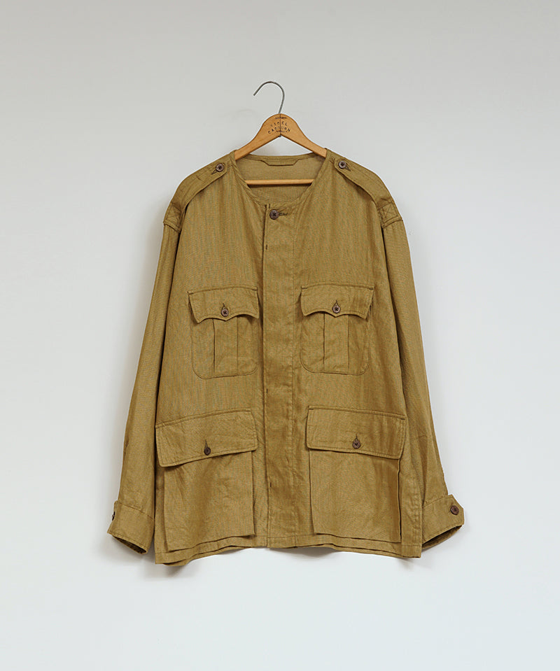 FIELD JACKET LINEN BASKET