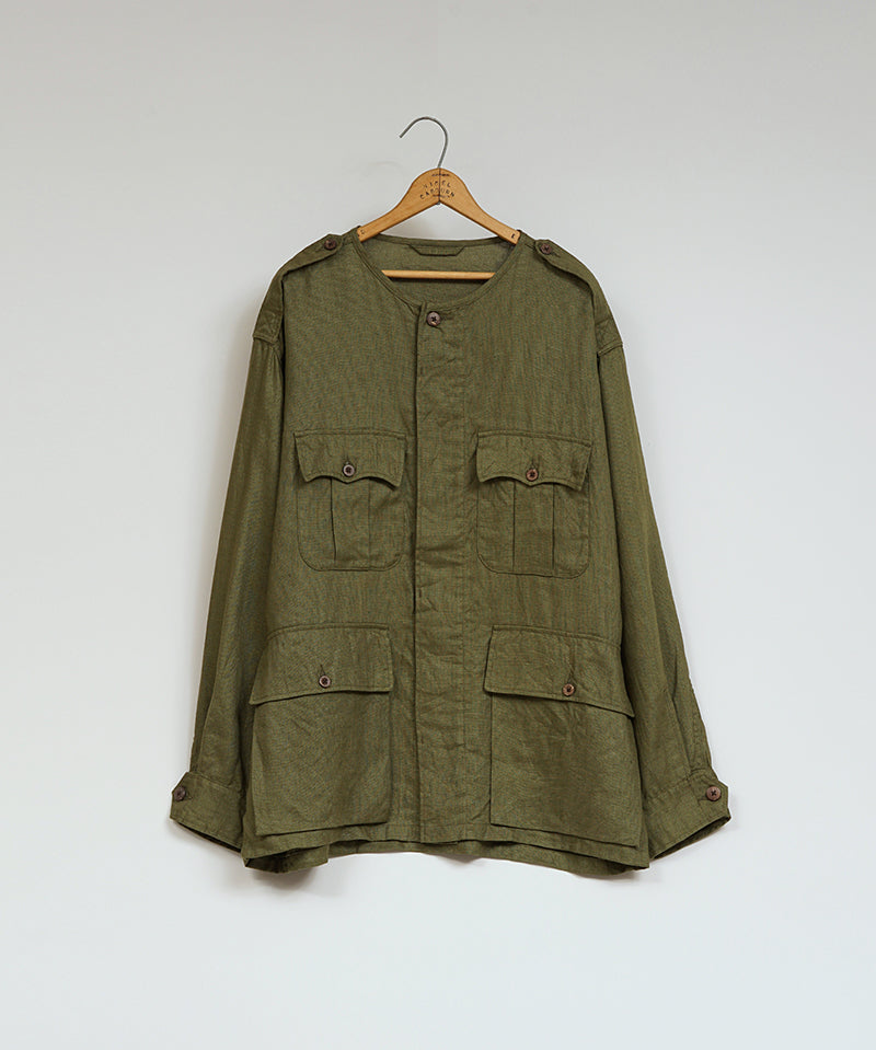 FIELD JACKET LINEN BASKET