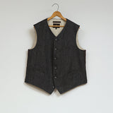 COBBLER VEST HEMP STRIPE