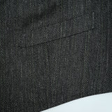 COBBLER VEST HEMP STRIPE