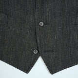 COBBLER VEST HEMP STRIPE