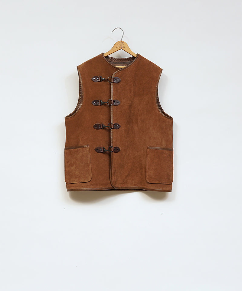 CAPTAIN VEST OIL VELOUR