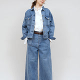 BATTLE DRESS JACKET DENIM