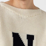 SUNSPEL WIDE NECK CREW