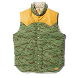 RMFC-55 DOWN VEST CAMO