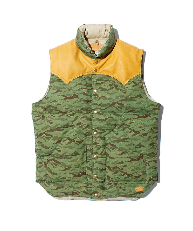 RMFC-55 DOWN VEST CAMO