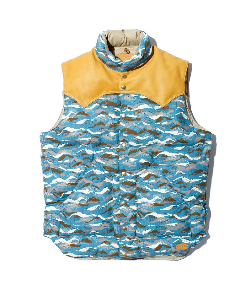 RMFC-55 DOWN VEST CAMO