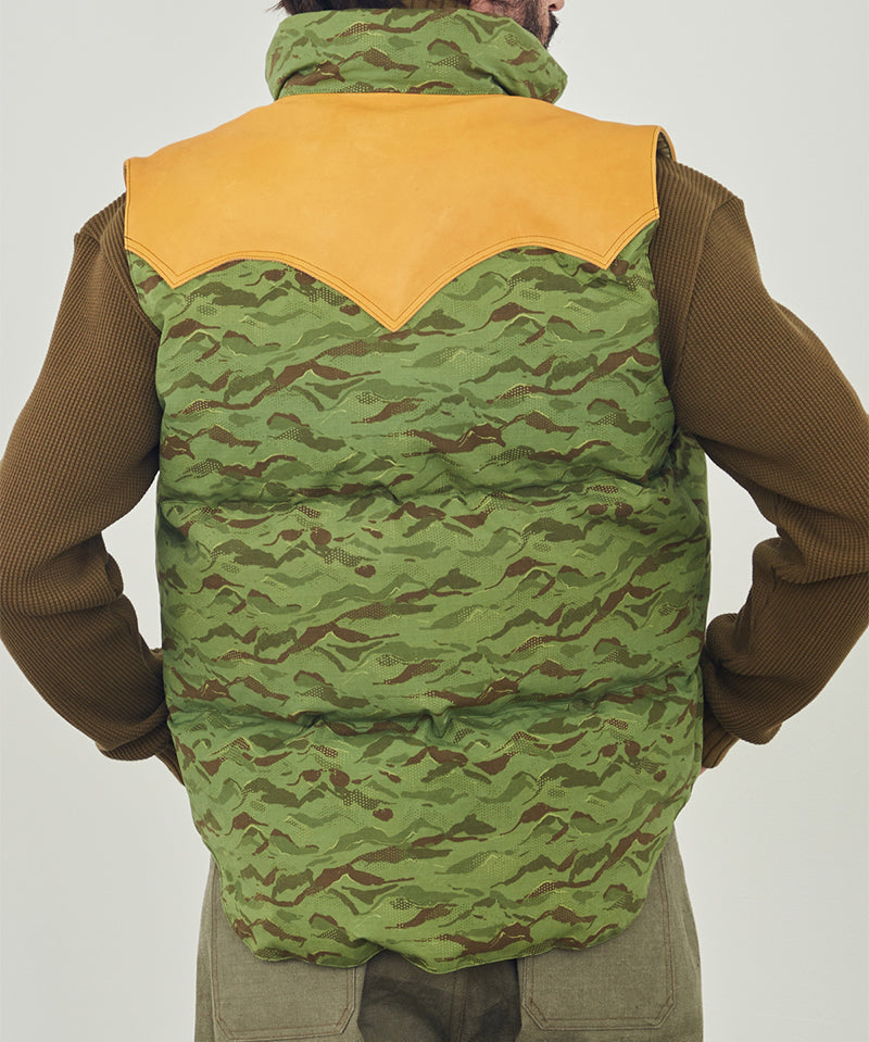 RMFC-55 DOWN VEST CAMO