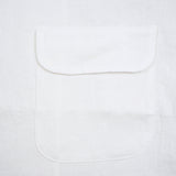 OPEN COLLAR SHIRT LINEN TWILL
