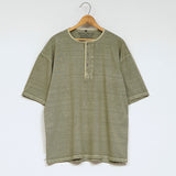 50s HENLEY NECK SHIRT PIGMENT