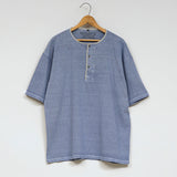 50s HENLEY NECK SHIRT PIGMENT