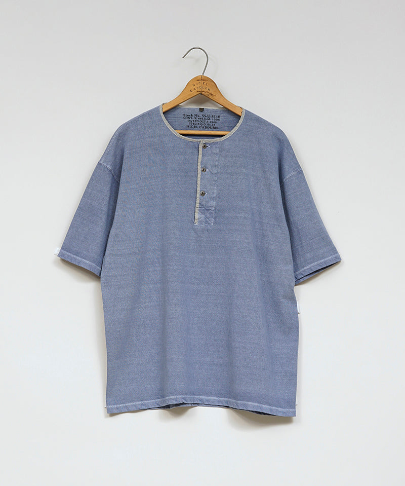50s HENLEY NECK SHIRT PIGMENT