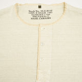 50s HENLEY NECK SHIRT PIGMENT