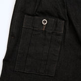 BRITISH ARMY PANT BLACK DENIM