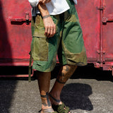 ARMY CARGO SHORT FADE CAMO