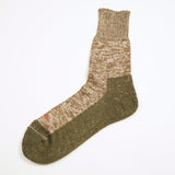 LINEN COTTON PILE SOCKS