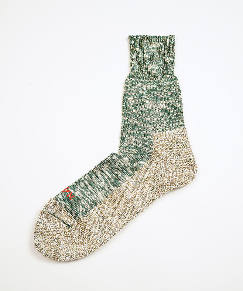 LINEN COTTON PILE SOCKS