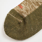 LINEN COTTON PILE SOCKS
