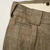 ENGINEER PANT HEMP LINEN CHECK
