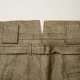 ENGINEER PANT HEMP LINEN CHECK