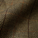 ENGINEER PANT HEMP LINEN CHECK