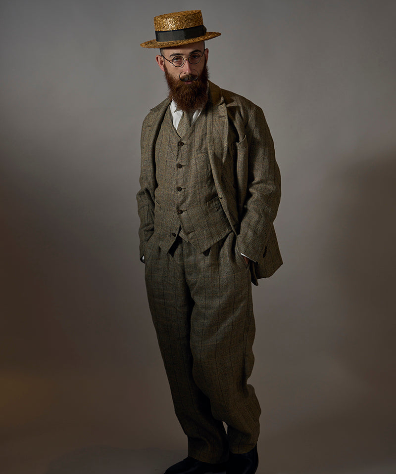 ENGINEER DB JK HEMP LINEN CH