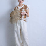 1970s FRENCH SLEEVE T-SHIRT
