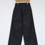 WIDE BAKER PANT DENIM
