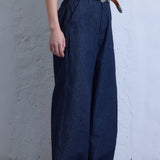 WIDE BAKER PANT DENIM