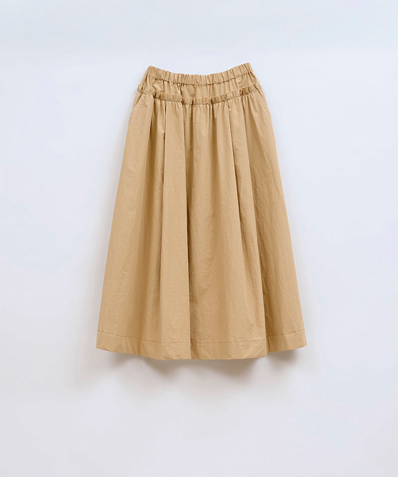 EASY SKIRT COTTON TYPEWRITER