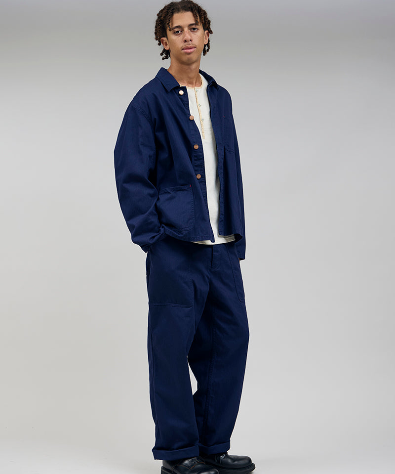 PT02-HERRINGBONE WORK PANT