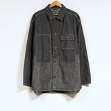 UTILITY SHIRT TYPE-2 10oz DENIM BLACK
