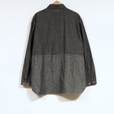 UTILITY SHIRT TYPE-2 10oz DENIM BLACK