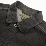 UTILITY SHIRT TYPE-2 10oz DENIM BLACK