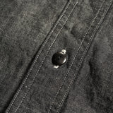 UTILITY SHIRT TYPE-2 10oz DENIM BLACK