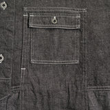 UTILITY SHIRT TYPE-2 10oz DENIM BLACK