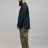 UTILITY SHIRT TYPE-2 10oz DENIM BLACK
