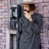 HENLEY SHIRT HEMP