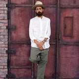 HENLEY SHIRT HEMP